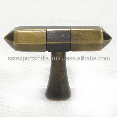 Brass + Acrylic Door Knobs Designer Gold Polished Knobs Handmade Elegant Metal Knobs Wholesale Bulk India Manufacturer