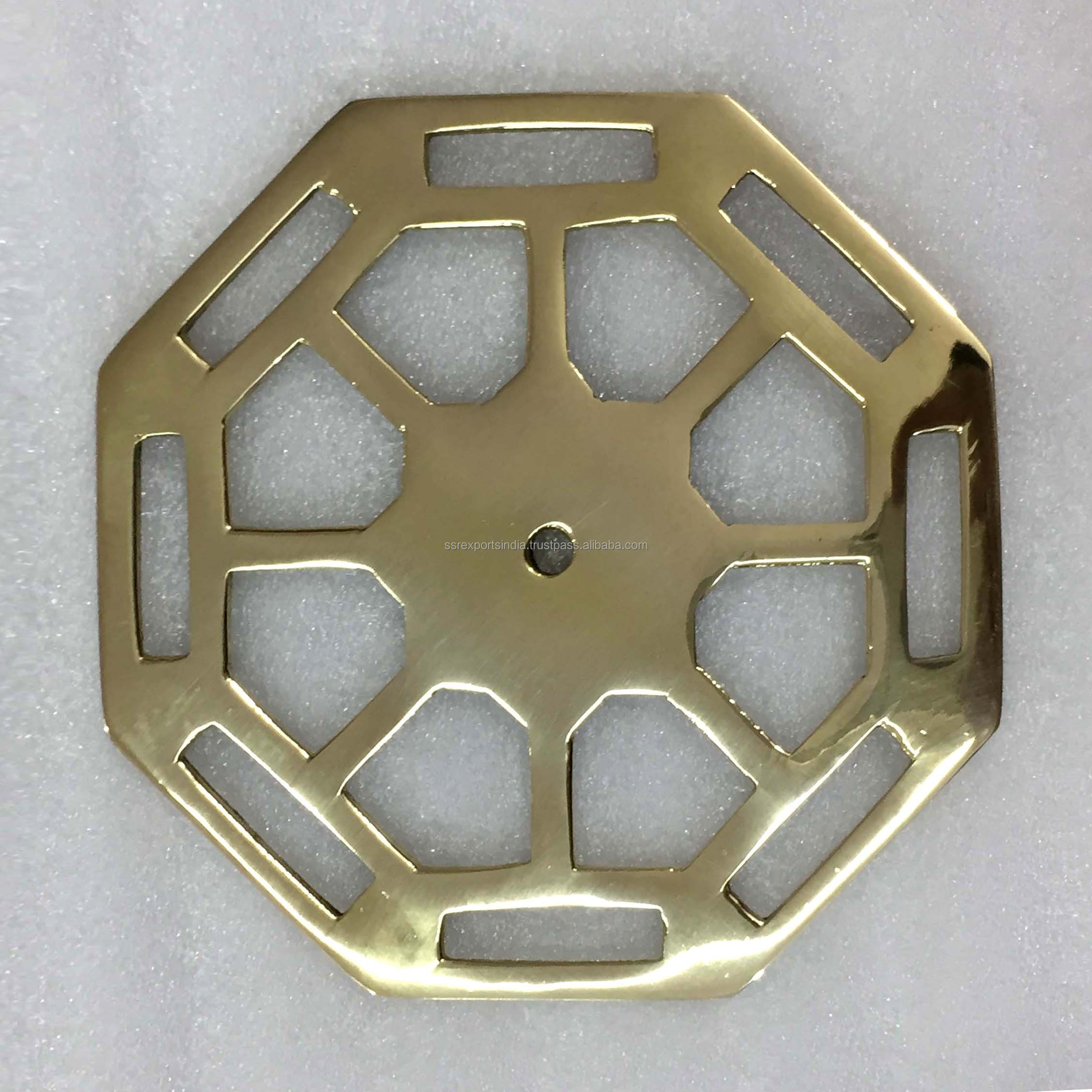 Natural Solid Brass Back Plate for Drawer Knob Handles for Cabinets and Drawers Furniture Handles Kitchen Knob Wardrobe Pull