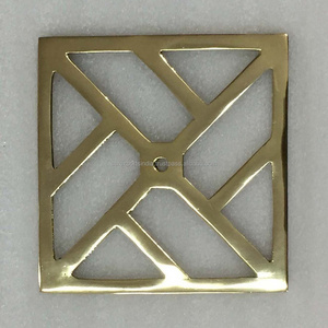 Brass Back Plate for Knob Pull Unique Design Furniture Hardware Pulls Handle Kitchen Cabinet Drawer Dresser Factory Manufacturer