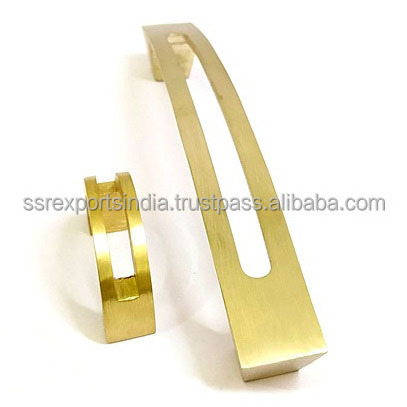 Handicrafts Luxury Metal Brass Handle Unique Design Ball Satin Brass Cabinet Handles Furniture Handles Knobs For Cabinet Drawer