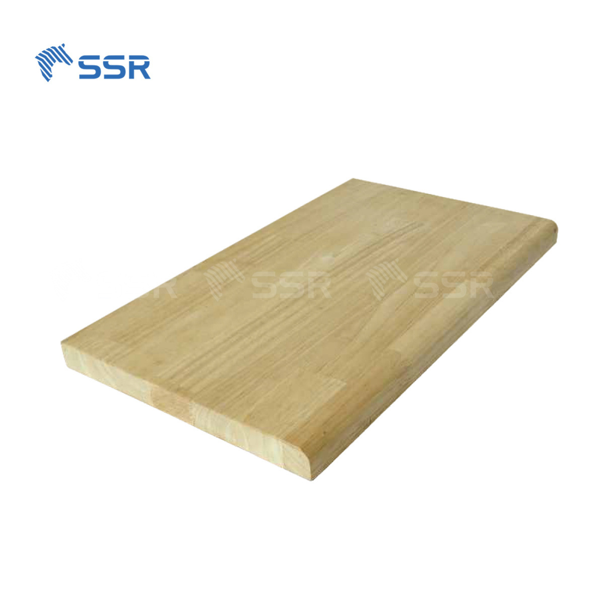 SSR VINA - Wood Stair Tread - Rubberwood Stair Tread Stair Step For Korea Japan France Germany Belgium USA Markets