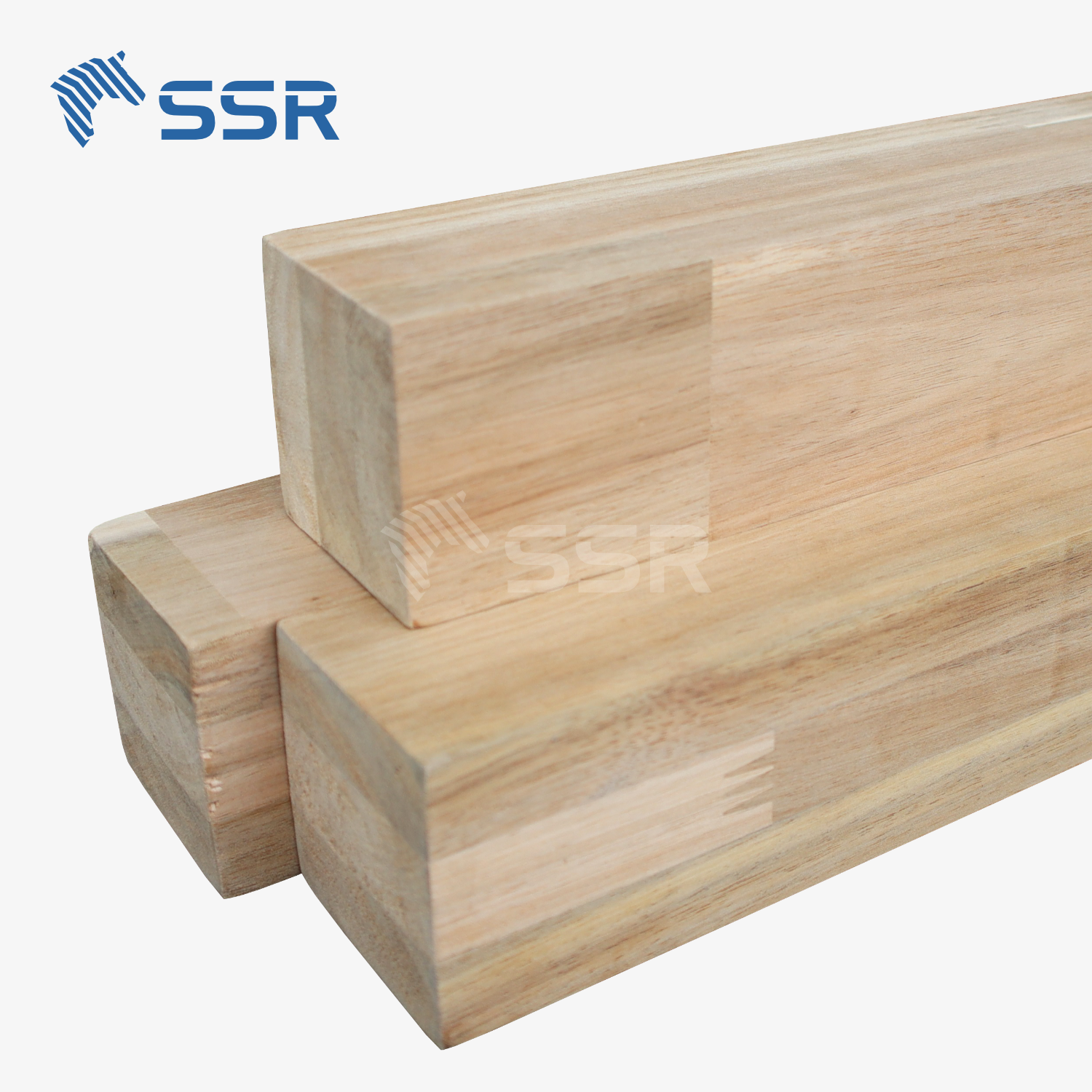 SSR VINA - Rubber Wood/Acacia/Sapele Scantling -  Rubberwood Finger Jointed Wood Block Window Scantling Solid Wood Stair parts