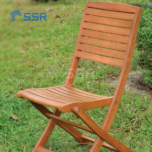 SSR VINA - Outdoor wooden table set - folding table and chair set includes folding table and folding chair outdoor folding chair