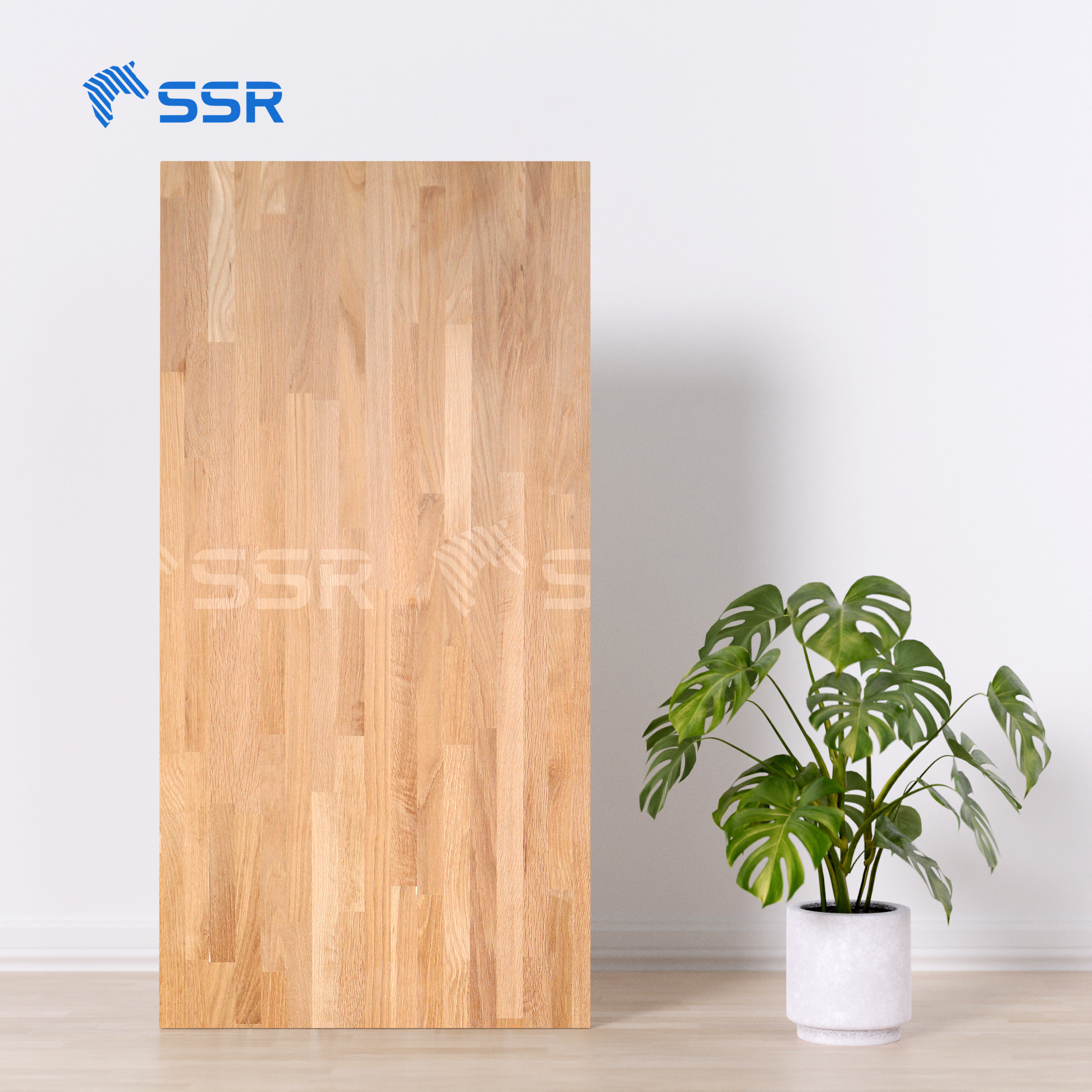 SSR VINA - Oak Wood Finger Joint Board - Finger joint board Oak Wood Panel for Furniture countertop