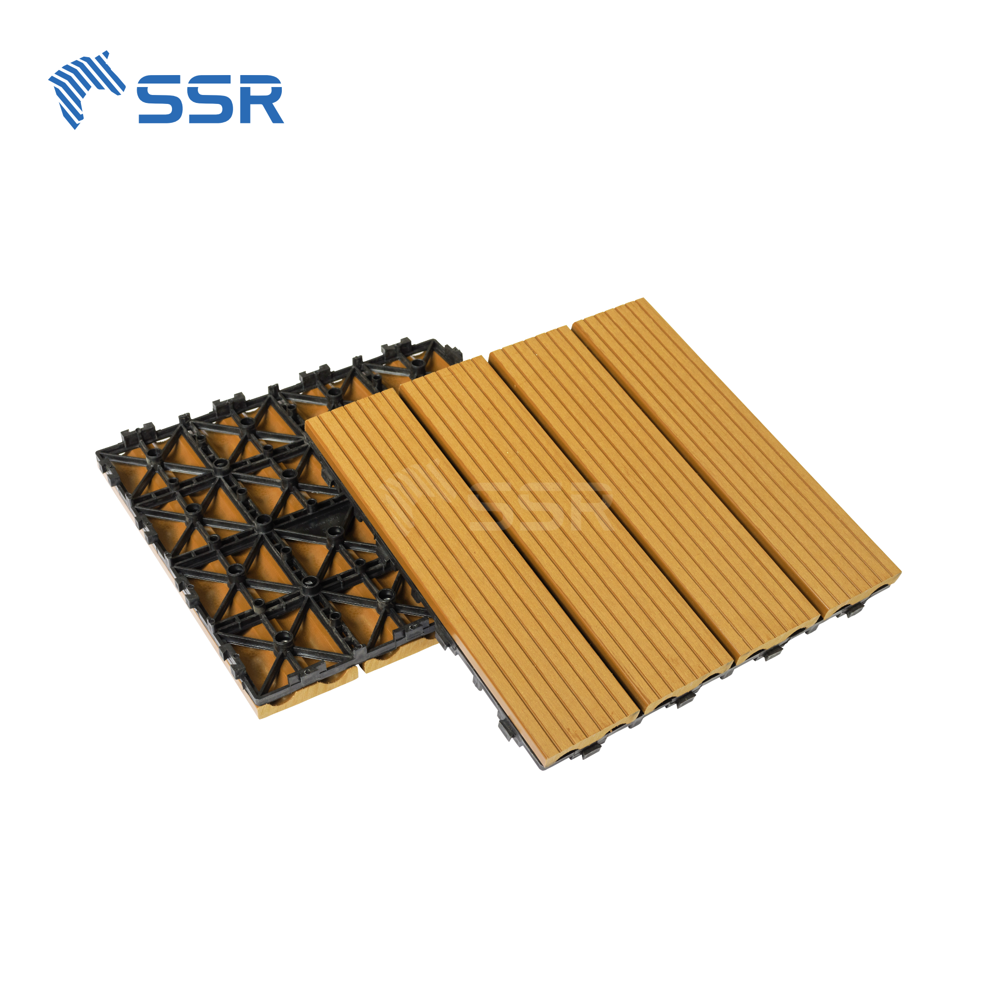 SSR VINA - wpc deck tiles - balcony composite base deck tiles plastic grade for outdoor furniture garden space