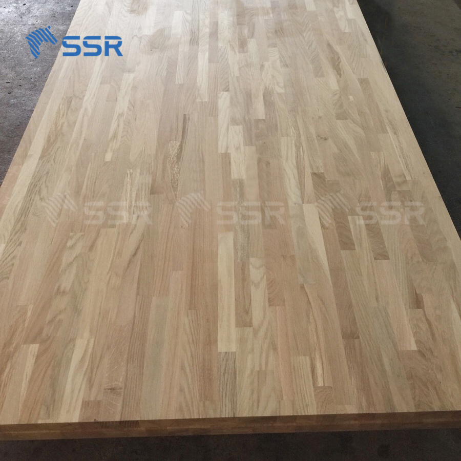 SSR VINA - Oak Wood Finger Joint Board - Finger joint board Oak Wood Panel for Furniture countertop