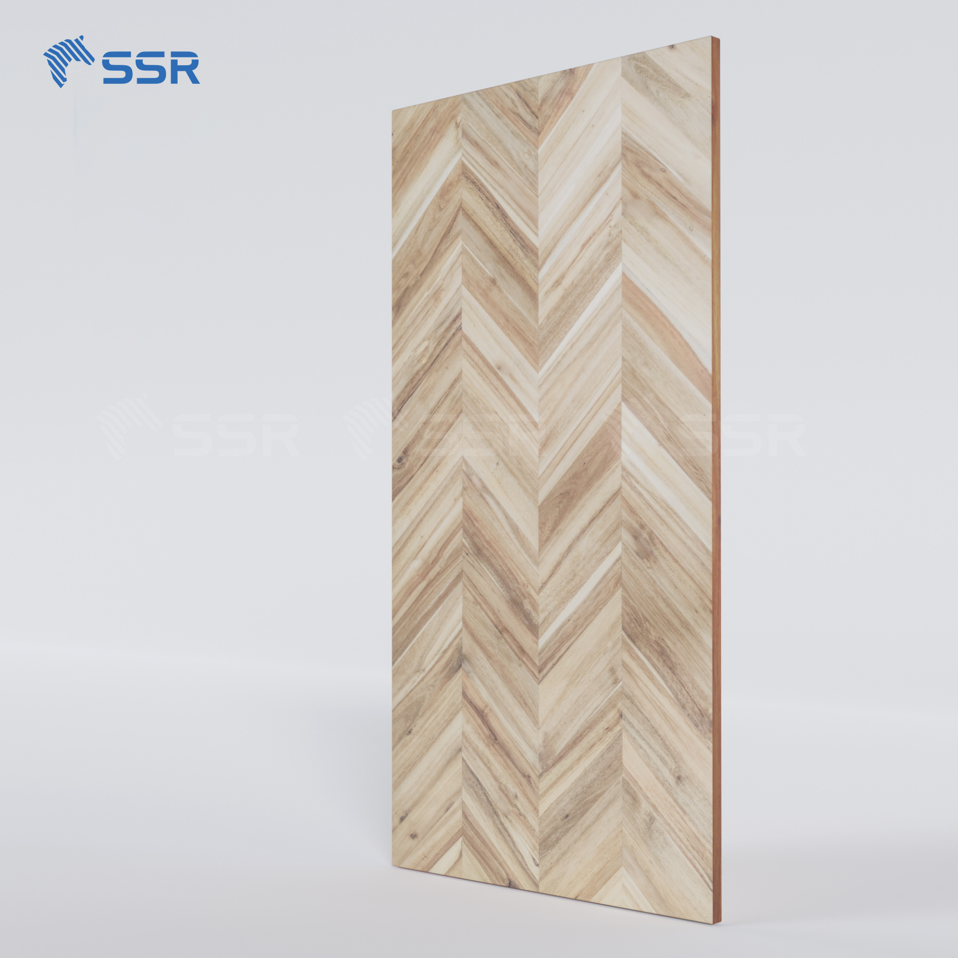 SSR VINA - Acacia Wood Chevron Countertop - chevron panel worktop standing desktop kitchen countertops