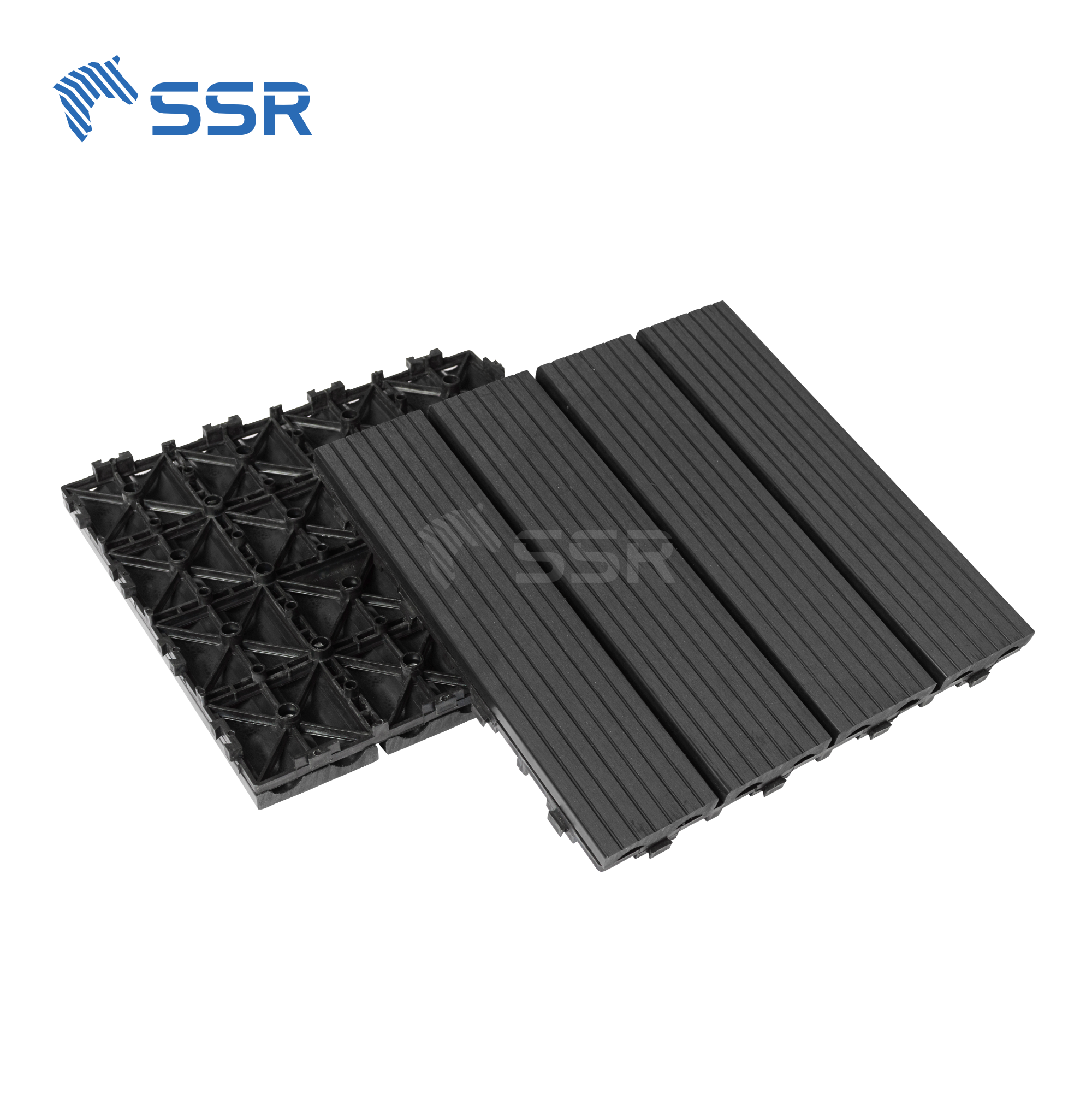 SSR VINA - wpc deck tiles - balcony composite base deck tiles plastic grade for outdoor furniture garden space