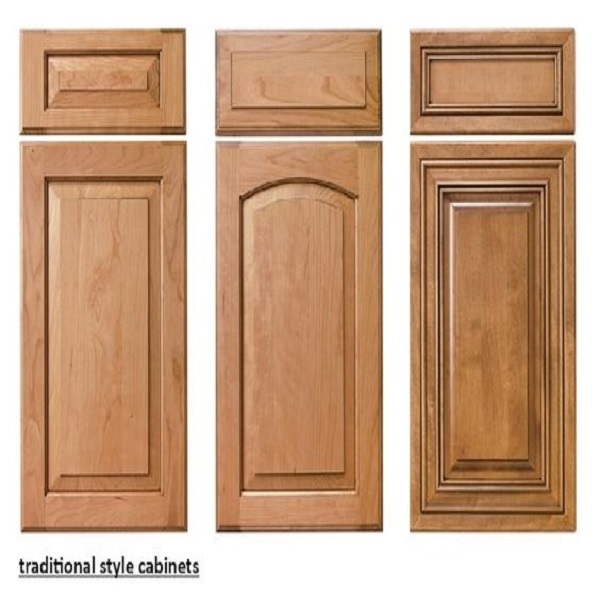 Solid Wood Slab Cabinet Doors Real Wood Kitchen Pantry Solid Wood White Cabinets Modern Style