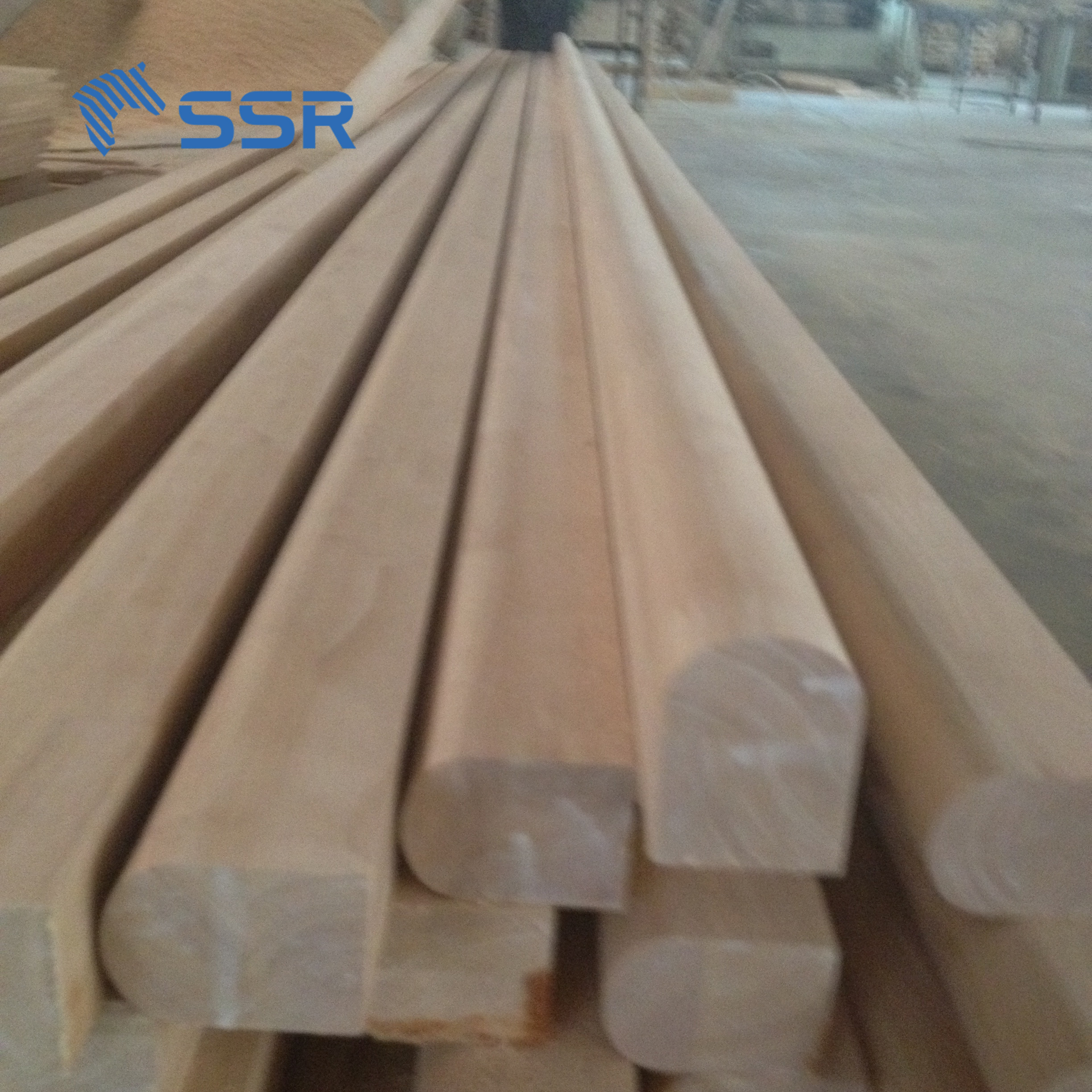 SSR VINA - Wood Handrail - Solid Wood Stairs Handrails Stair Accessories Rubberwood