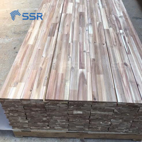 SSR VINA - Rubber Wood/Acacia wood Decking - floor decking outdoor floor decking for outdoor spaces