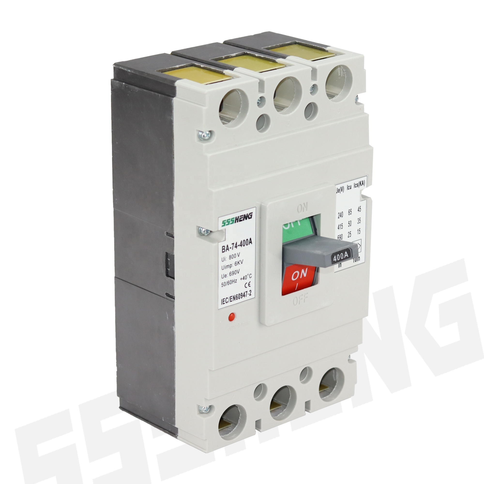 senheng breaker switch VA-74 3P 400A 50kA Automatic Switches NM1 Circuit Breakers NM1-400 BA-99M BA88 EKF