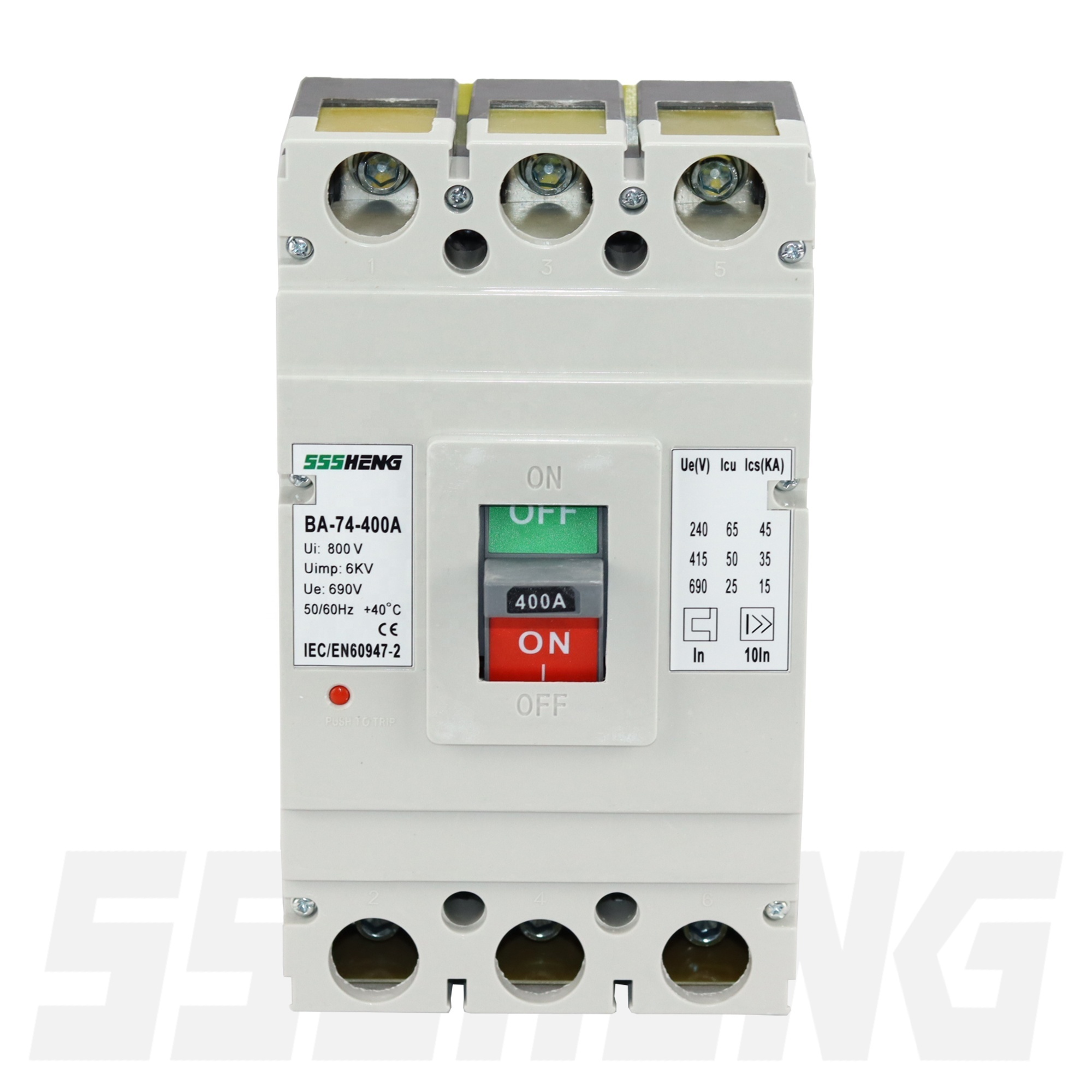 senheng breaker switch VA-74 3P 400A 50kA Automatic Switches NM1 Circuit Breakers NM1-400 BA-99M BA88 EKF