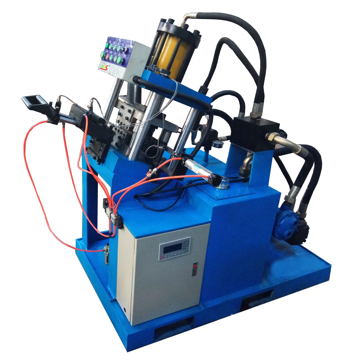 Hydraulic Pressure Automatic Staple Nail Making Machine for Office Use