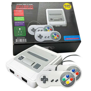 Mini 620 Built-In Games for SNES for Super Nintendo Style  Video Games Console