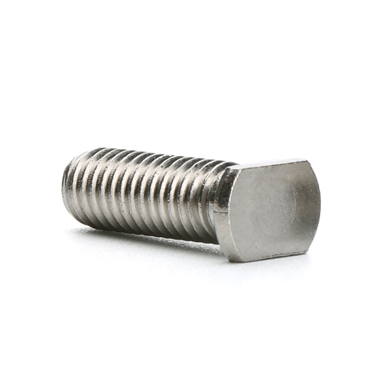 Customized Non-standard Tolerance Smooth And Bright Surface T-shape Special Screw Bolt Thru Bolt Fastener