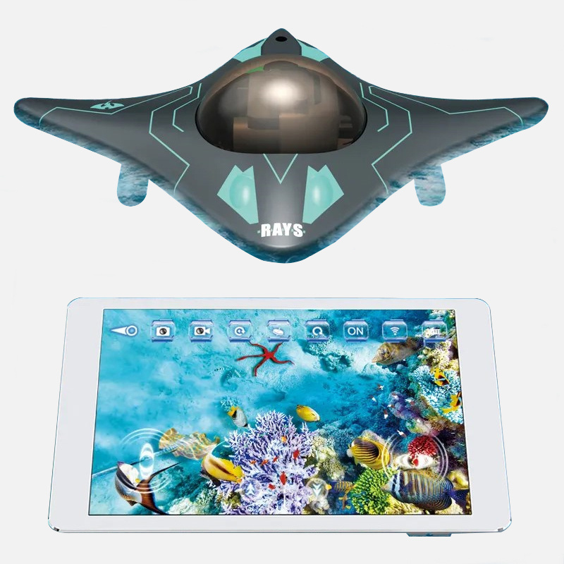 Mini Underwater Spy RC boat Toys 2.4G RC Boat APP Control with Camera WIFI FPV