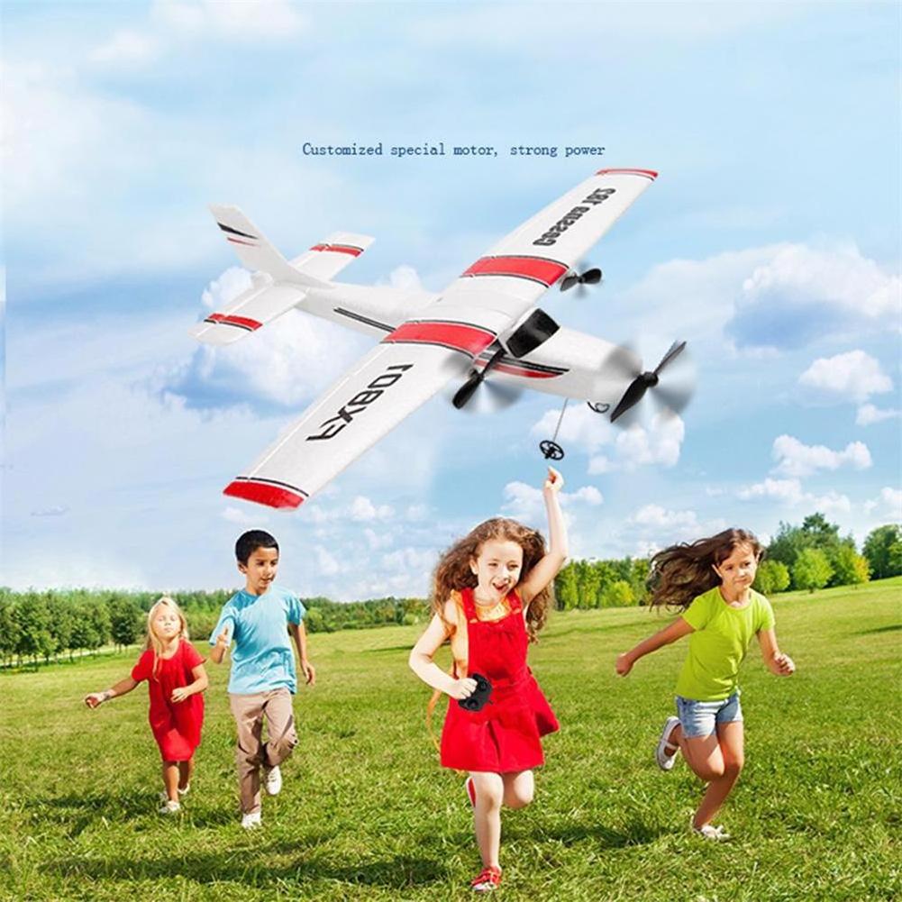 2.4Ghz Remote Control Airplane Suitable for Novice DIY Rc Aircraft EPP Foam Glider Plane Model Toy Fixed Wing Aircraft