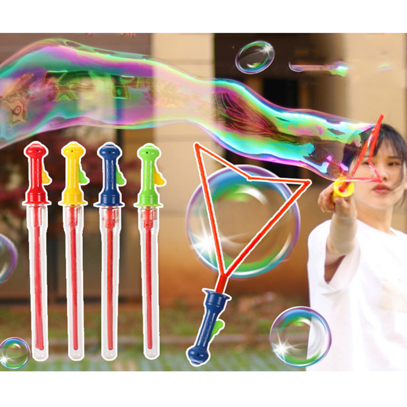 Small Order Quantity Wedding Sword Plastic Toy Water Soap bubble Wand Stick  Tube For Kids