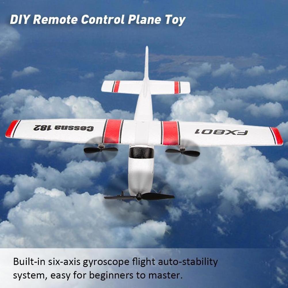 2.4Ghz Remote Control Airplane Suitable for Novice DIY Rc Aircraft EPP Foam Glider Plane Model Toy Fixed Wing Aircraft