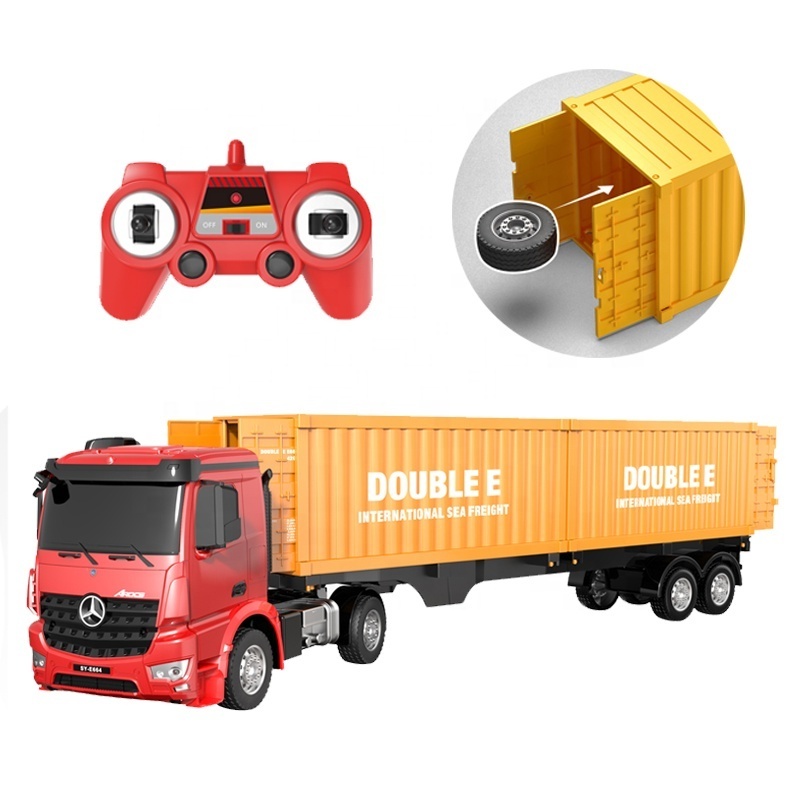 DoubleE E564-003 Container Truck 1/20scale 2.4G Rc Authorized Shipping Container Carriers Model Truck