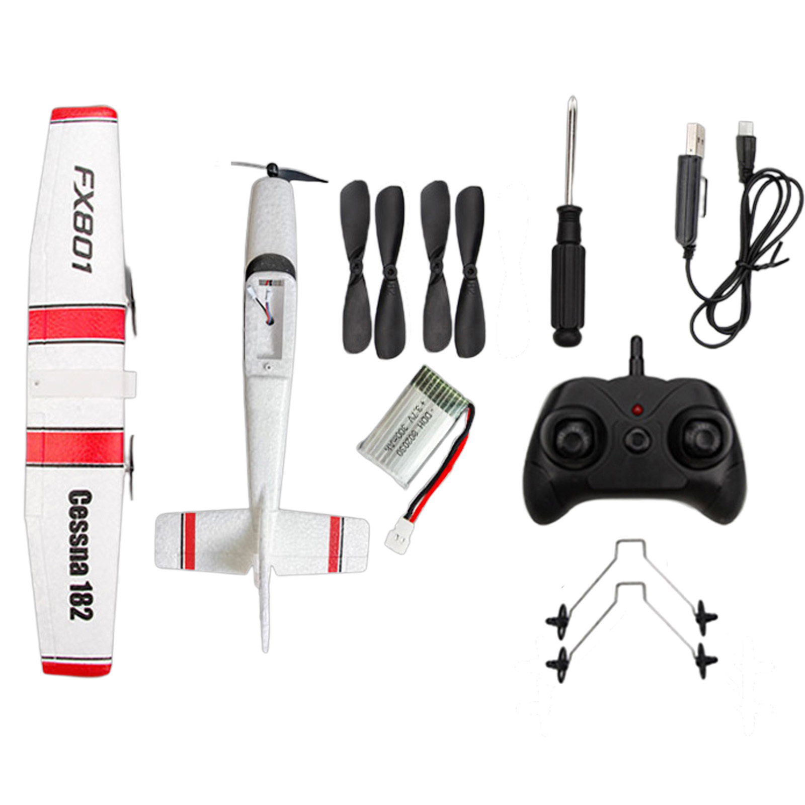 2.4Ghz Remote Control Airplane Suitable for Novice DIY Rc Aircraft EPP Foam Glider Plane Model Toy Fixed Wing Aircraft