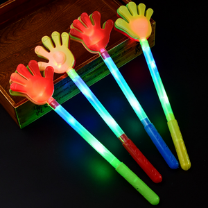 Colorful party flash clapper glow stick light up stick halloween  toys for concert children's