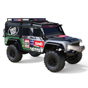 2.4GHz  4WD Rc Beast Rock Crawler Climbing Truck  with LED Lights 15KM/H Crawler Rally Off-Road Car