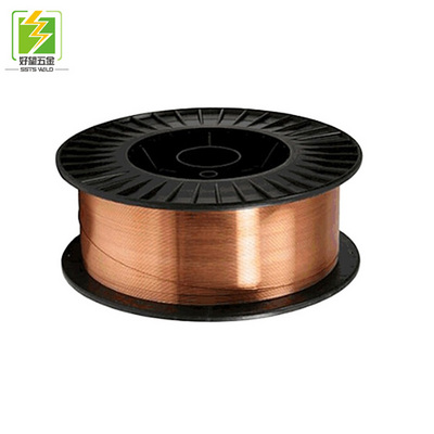 15KG 5KG Spool er70s-6 copper coated mild steel welding wire co2 mig mag welding wire 0.8mm