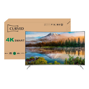 Curved Tv 50inch Ultra HD 4K LED Tv Television 50 Inch Curved Smart Tvs