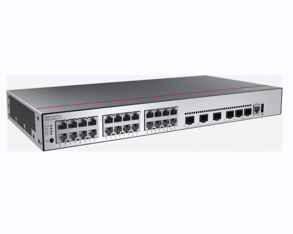 CloudEngine S5735-L24P4XE-A-V2 New Gigabit Management Network  Switch  24 port Poe