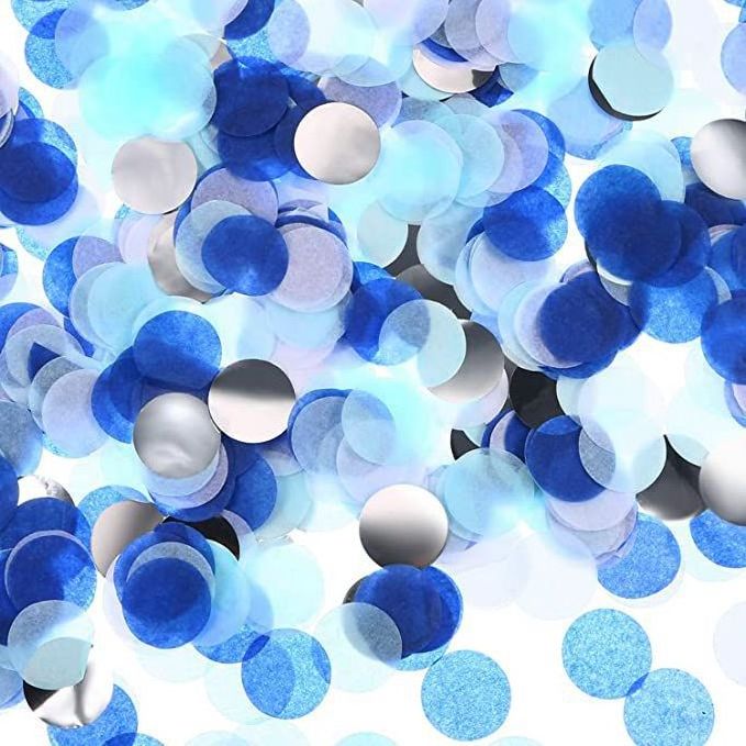 2.5cm paper confetti wedding throw transparent bobo balloon filled paper confetti