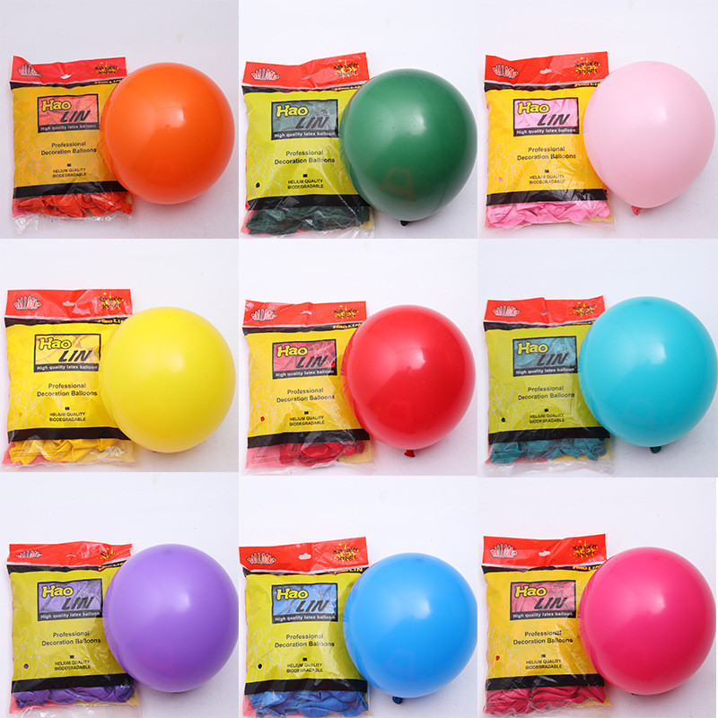 12inch 2.8g 3.2g Matte Latex Balloon Wholesale House Moving Birthday Wedding Engagement Bridal Party Decoration Supplies