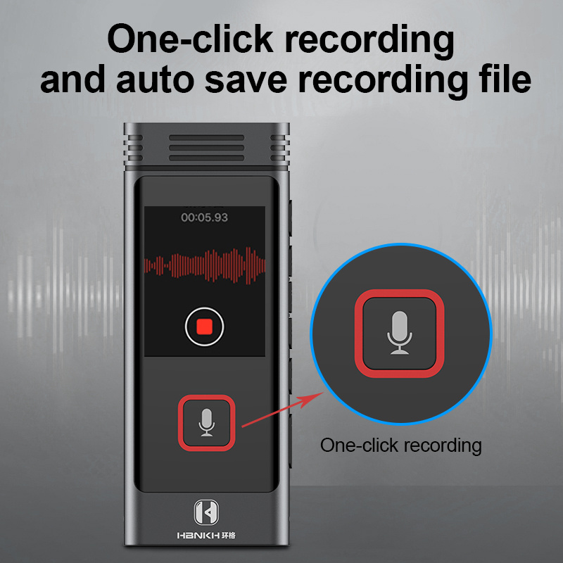 Digital Voice Recorder USB Sound Audio Recorder Dictaphone Voice Activated Recorder Recording Device With Playback