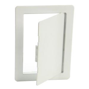 Plastic Access Door, Drywall Hole Cover Heavy Durable ABS/PS Material, White Textured Finish, ISO 9001 Factory