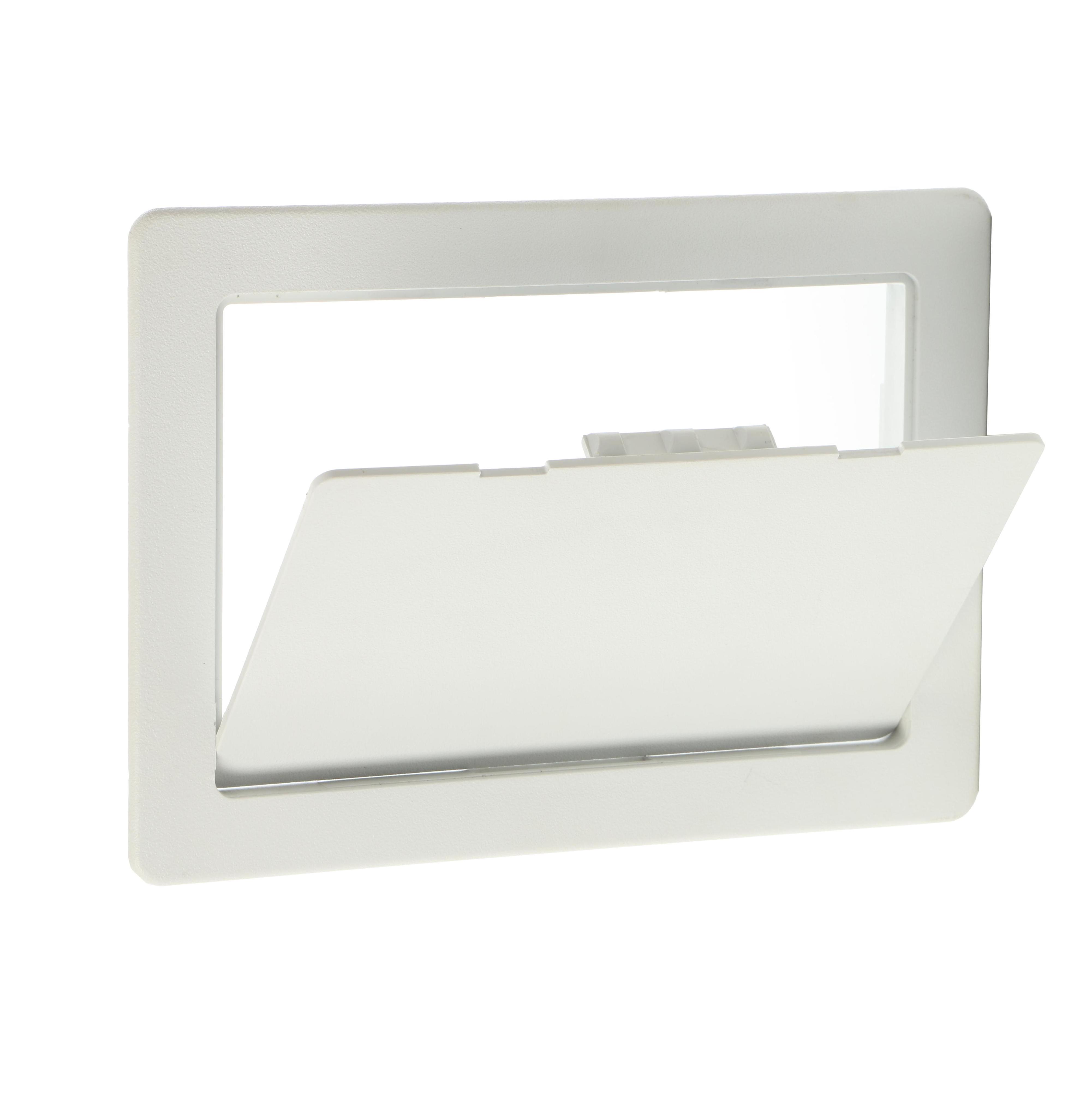 Plastic Access Door, Drywall Hole Cover Heavy Durable ABS/PS Material, White Textured Finish, ISO 9001 Factory