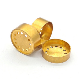 Precision CNC Turning Parts Copper Bushings Brass Metal Parts Customized CNC Metalworking Services