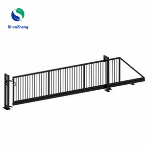 Quick installation Aluminum gate swing sliding automatic electric operation standard garden fence yard customized