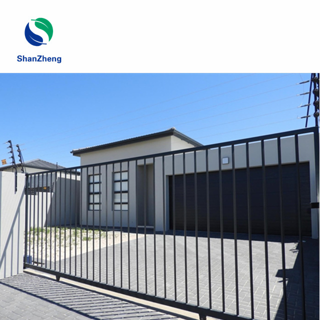 Quick installation Aluminum gate swing sliding automatic electric operation standard garden fence yard customized