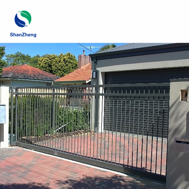 Quick installation Aluminum gate swing sliding automatic electric operation standard garden fence yard customized