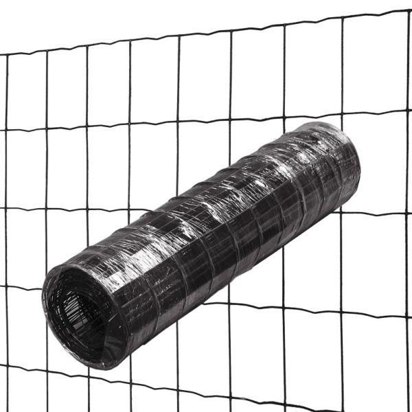 PVC coated Galvanized Welded Mesh 50x75mm 1.6/2.1mm Fencing Euro Fence grillage Rolls Netting Garden cloture Park Soft Fencing