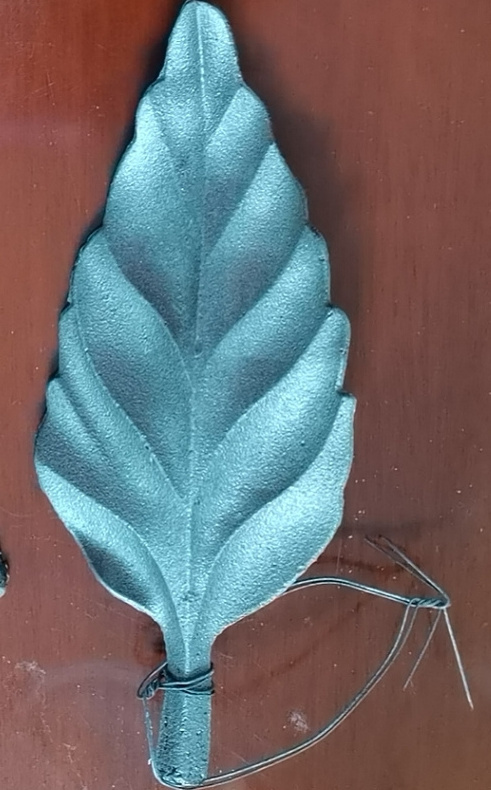 Cast Iron Decorative Leaves For Decorative Wrought iron gate  Cast Steel Leaves Ornaments