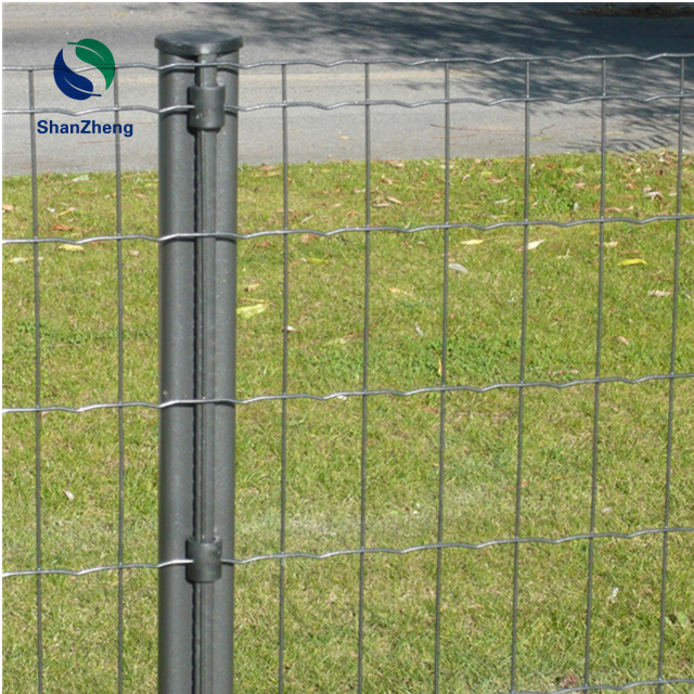 PVC coated Galvanized Welded Mesh 50x75mm 1.6/2.1mm Fencing Euro Fence grillage Rolls Netting Garden cloture Park Soft Fencing