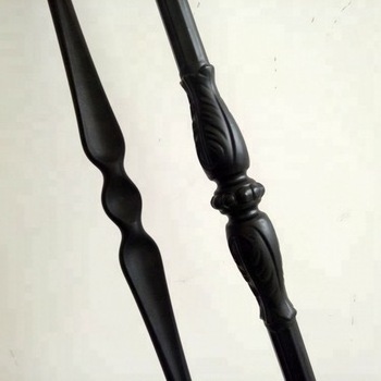 Forged Iron Bulaster bar wrought Iron Baluster Decorative Ornaments For Wrought iron railing Or fence decoration hardware