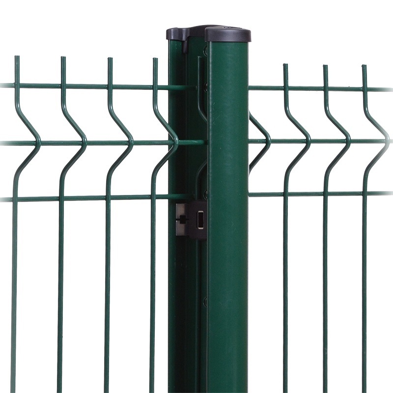 3D welded mesh fencing curvy panel 200x50 folds cloture zaun fence 4mm 5mm ogrodzenia galvanized wire valla grillage green grey