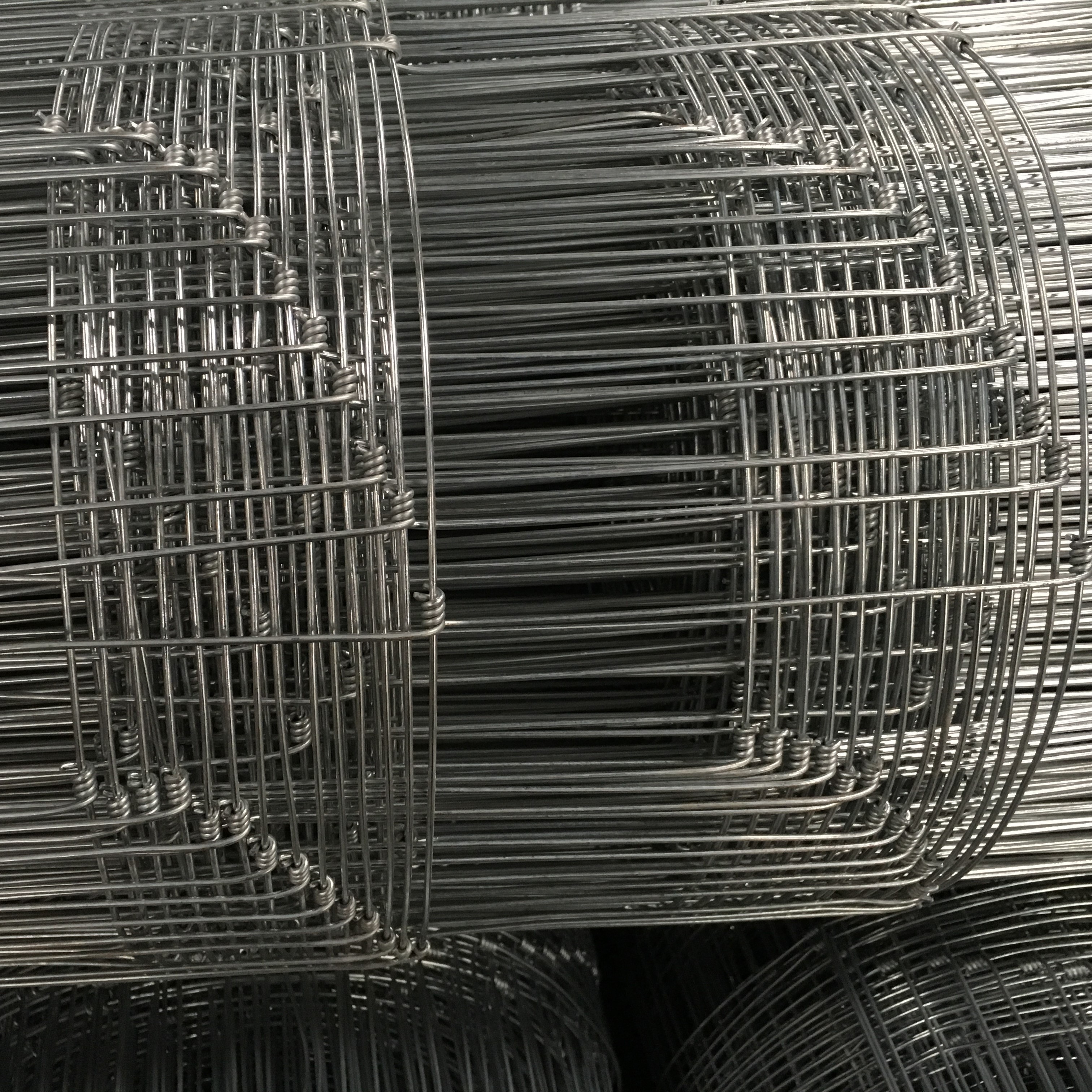 Hinged Joint Hot dip Galvanized Wire 2.5/2.0mm Security Deer Fencing mesh Roll Fixed Knot Cattle Sheep lamb Field Farm Fence