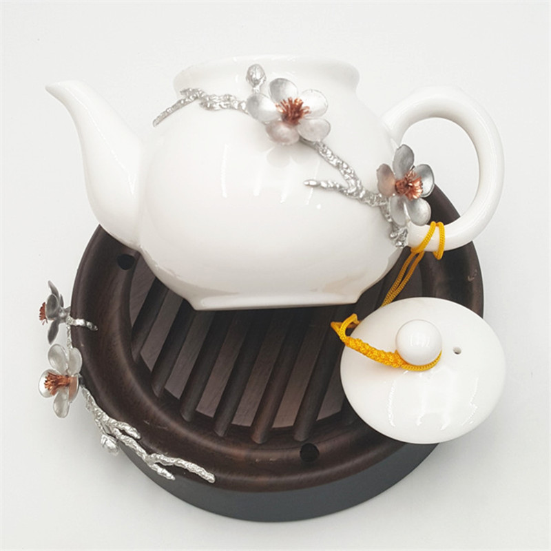 Wholesale Price Exquisite Ceramic Teapot Kung Fu Tea Porcelain Tea Set For Drinking