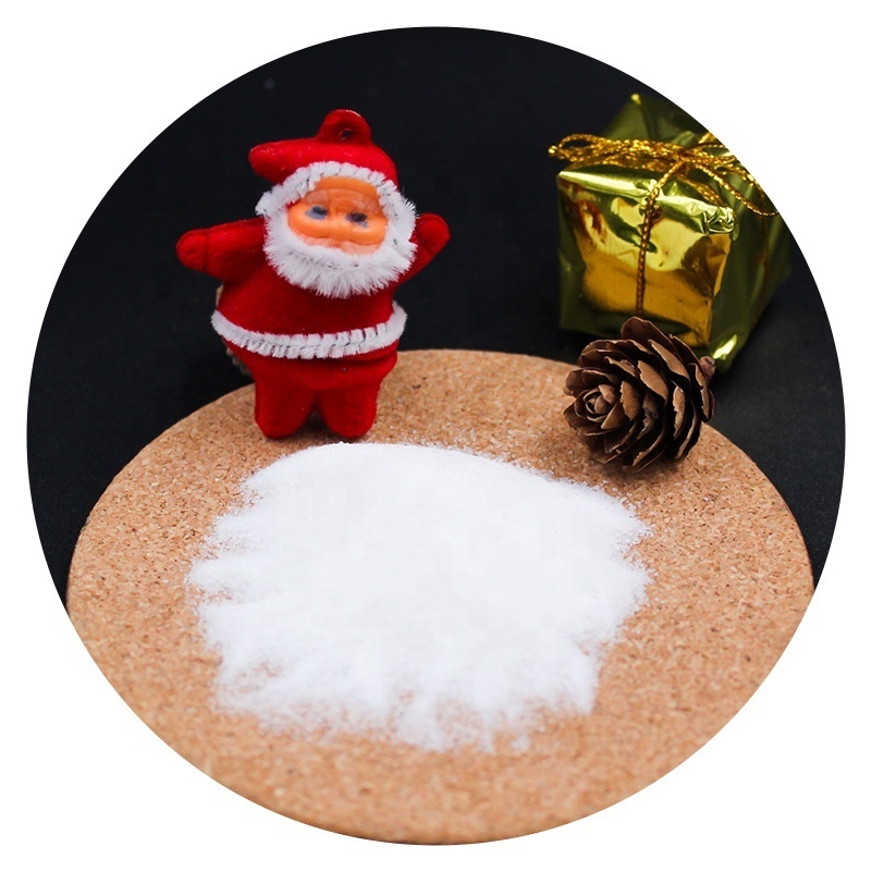 Snowing Christmas Tree White Superfine Powder Supplier Of Instant Snow Fake Snow For Christmas Decorations