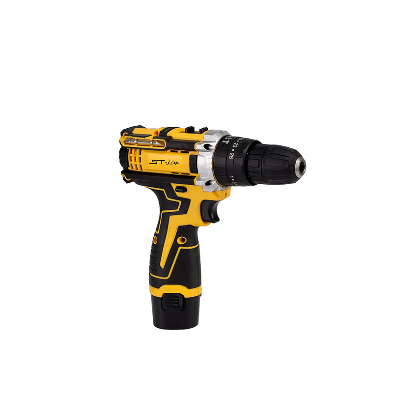 China Power Drilling Machine Li-Ion Battery Tools Cordless Electric Impact Drill Rechargeable