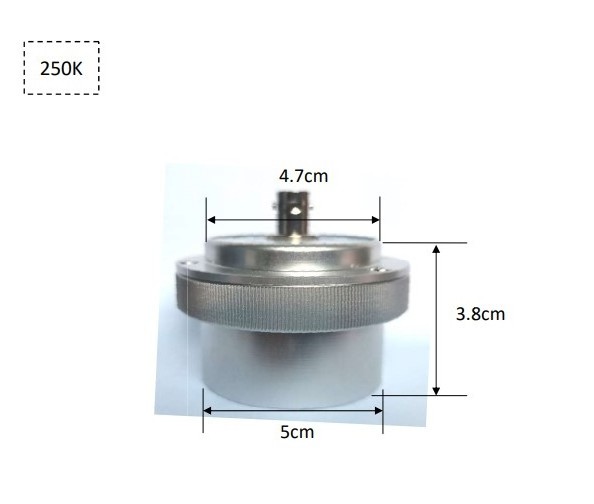 Low frequency Non-metal inspection transducer 250KHz